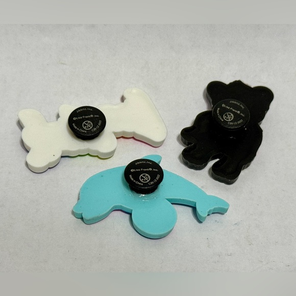 Lisa Frank Jibbitz (3 pack NWOT) - Picture 2 of 5